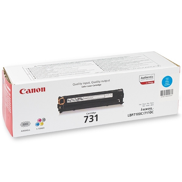 Canon 731 C cyan toner (original Canon) 6271B002 032220 - 1