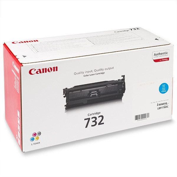 Canon 732C cyan toner (original) 6262B002 032230 - 1