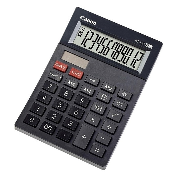 Canon AS-120 desktop calculator 4582B001 400669 - 1