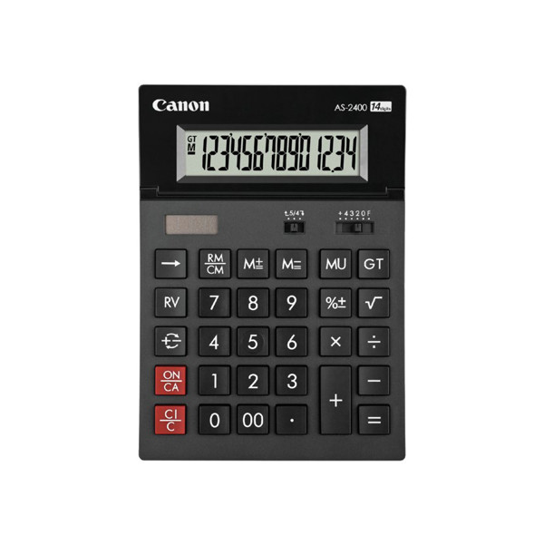 Canon AS-2400 desktop calculator 4585B001 405081 - 1