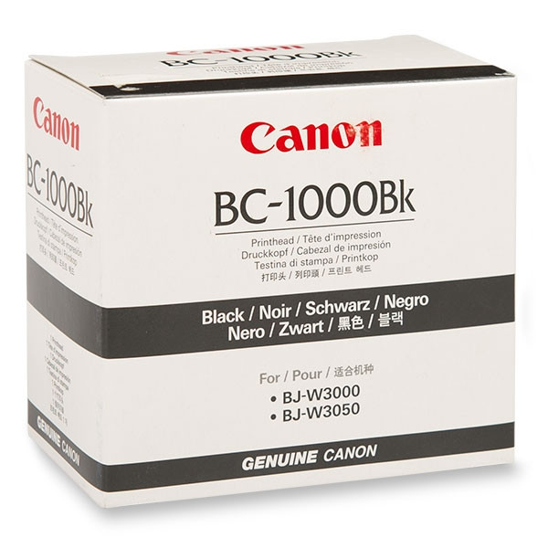 Canon BC-1000BK black printhead (original) 0930A001AA 017118 - 1