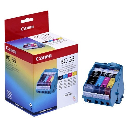 Canon BC-33(e) black+colour printhead (original Canon) 4611A002 010340 - 1