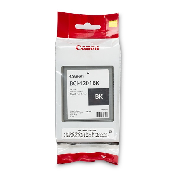 Canon BCI-1201BK black ink cartridge (original Canon) 7337A001 012020 - 1