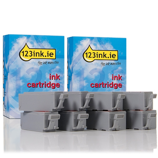 Canon BCI-15BK/15C 8-pack (123ink version)  120300 - 1