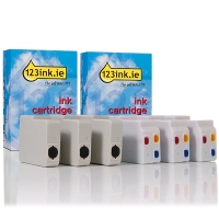 Canon BCI-21(e) series 6-pack (123ink version) 0954A002C 0955A002C 120400