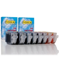 Canon BCI-3BK/BCI-6C/M/Y 8-pack (123ink version) 4479A002C 4706A002C 4707A002C 4708A002C 127102