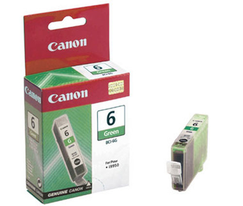 Canon BCI-6G green ink cartridge (original Canon) 9473A002 011530 - 1