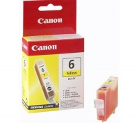 Canon BCI-6Y yellow ink cartridge (original Canon) 4708A002 011460