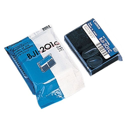 Canon BJI-201C cyan ink cartridge (original Canon) 0947A001 015020 - 1