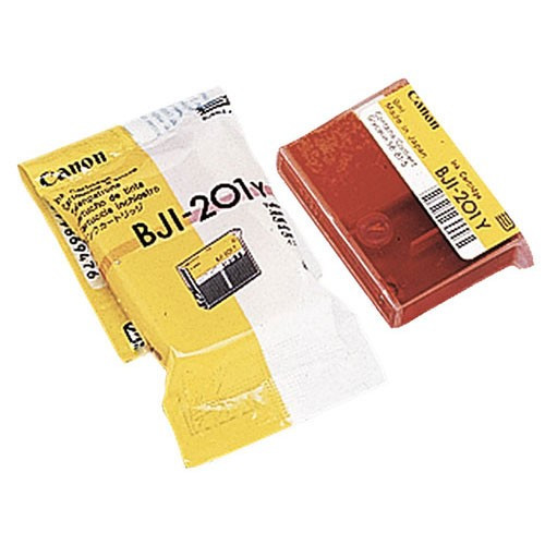 Canon BJI-201Y yellow ink cartridge (original Canon) 0949A001 015060 - 1