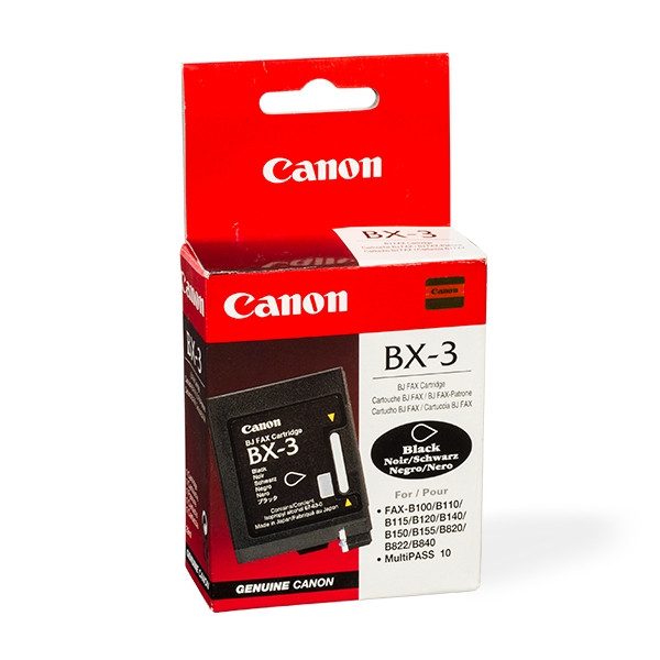 Canon BX-3 black ink cartridge (original Canon) 0884A002AA 010020 - 1