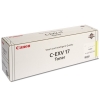 Canon C-EXV 17 Y yellow toner (original Canon)