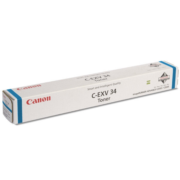 Canon C-EXV 34 C cyan toner (original Canon) 3783B002 070762 - 1