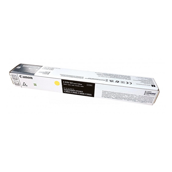 Canon C-EXV 64 Y yellow toner (original Canon) 5756C002 017672 - 1