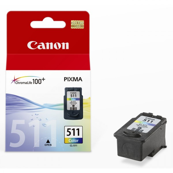 Canon CL-511 colour ink cartridge (original Canon) 2972B001 018368 - 1