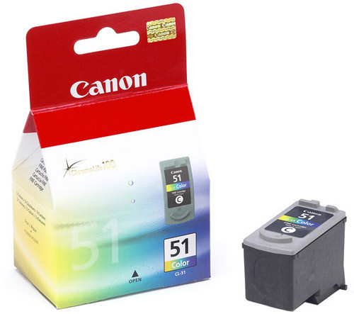 Canon CL-51 high capacity colour ink cartridge (original Canon) 0618B001 018085 - 1