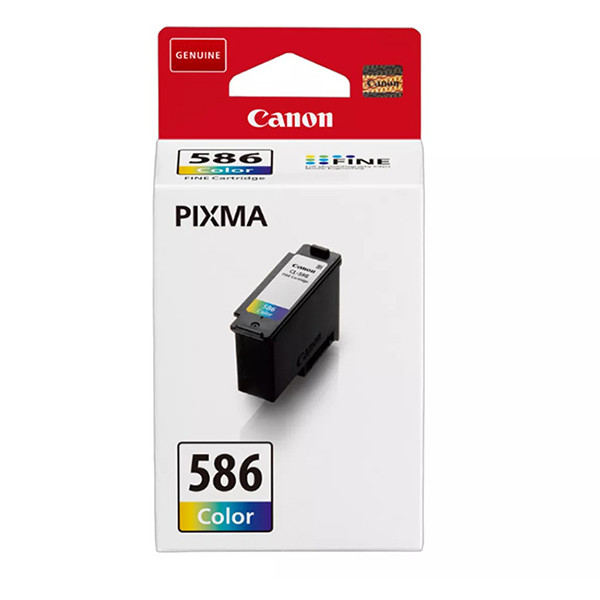 Canon CL-586 colour ink cartridge (original Canon) 6227C001 017658 - 1