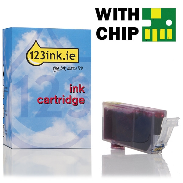 Canon CLI-521M magenta ink cartridge (123ink version) 2935B001C 018456 - 1