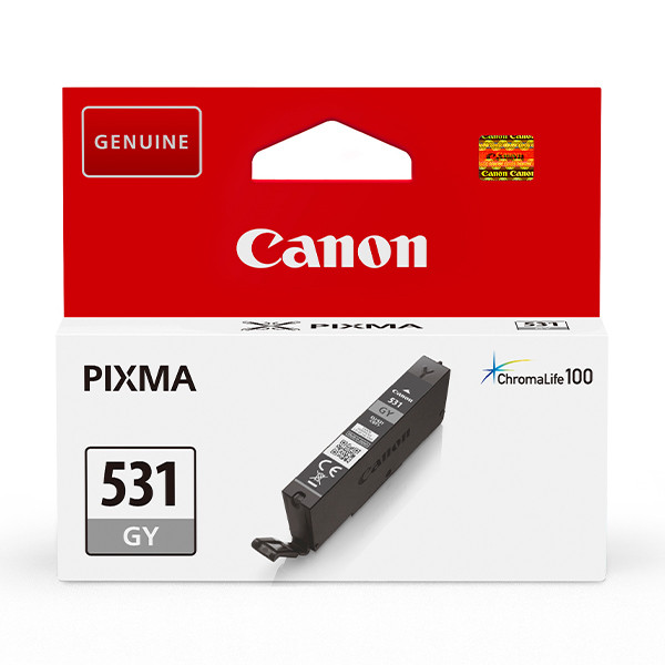 Canon CLI-531GY grey ink cartridge (original Canon) 6122C001 017652 - 1