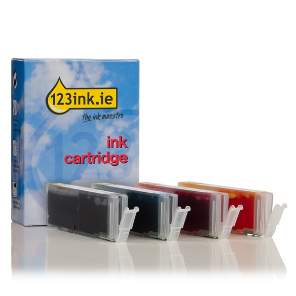 Canon CLI-571XL BK/C/M/Y ink cartridge 4-pack (123ink version) 0332C005C 651015 - 1