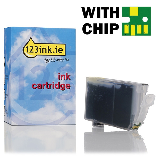 Canon CLI-8C cyan ink cartridge with chip (123ink version) 0621B001C 018056 - 1