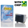 Canon CLI-8C cyan ink cartridge with chip (123ink version)