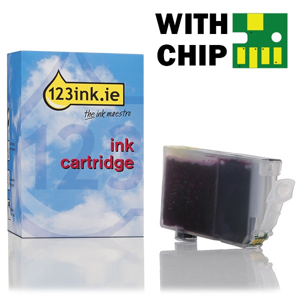 Canon CLI-8M magenta ink cartridge with chip (123ink version) 0622B001C 018061 - 1