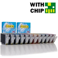 Canon CLI-8 ink cartridge 12-pack (123ink version)