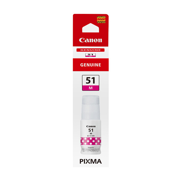 Canon GI-51M magenta ink tank (original Canon) 4547C001 016022 - 1