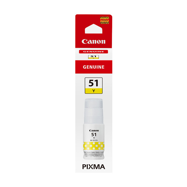 Canon GI-51Y yellow ink tank (original Canon) 4548C001 016024 - 1