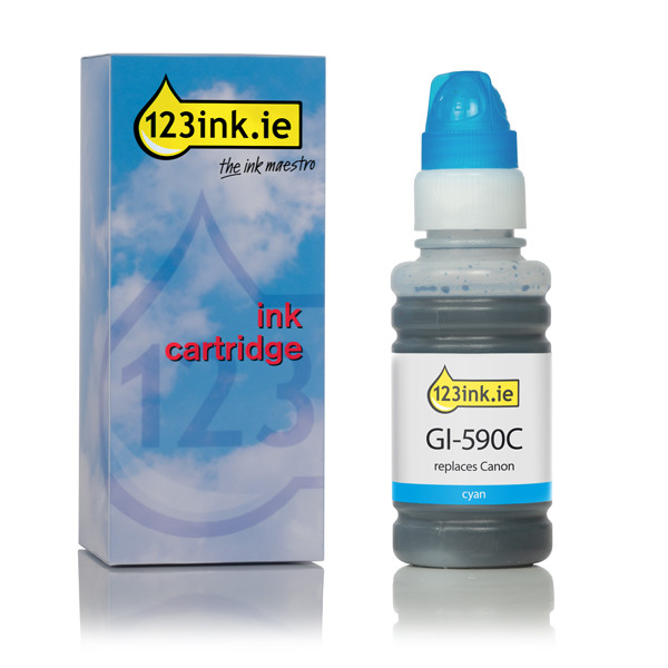 Canon GI-590C cyan ink tank (123ink version) 1604C001C 017397 - 1