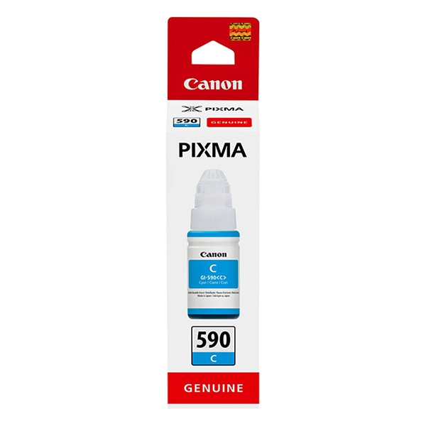 Canon GI-590C cyan ink tank (original) 1604C001 017396 - 1