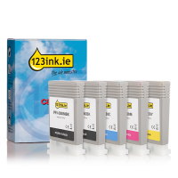 Canon PFI-030 MBK/BK/C/M/Y ink cartridge 5-pack (123ink version)  130745