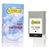 Canon PFI-101BK black ink cartridge (123ink version) 0883B001C 018253