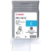 Canon PFI-101C cyan ink cartridge (original Canon)