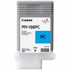 Canon PFI-106PC photo cyan ink cartridge (original Canon)