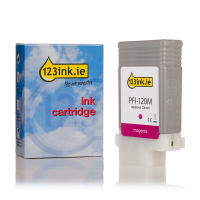 Canon PFI-120M magenta ink cartridge (123ink version) 2887C001AAC 018431