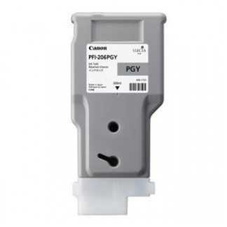 Canon PFI-206PGY high capacity photo grey ink cartridge (original) 5313B001 018938 - 1