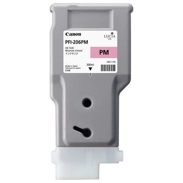 Canon PFI-206PM high capacity photo magenta ink cartridge (original) 5308B001 018934 - 1