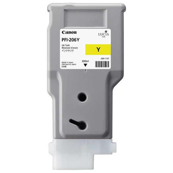 Canon PFI-206Y high capacity yellow ink cartridge (original Canon) 5306B001 018930 - 1