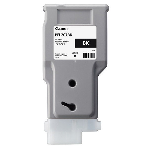 Canon PFI-207BK black ink cartridge (original Canon) 8789B001 018990 - 1