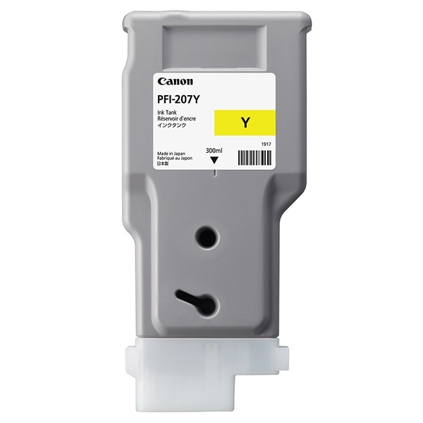 Canon PFI-207Y yellow ink cartridge (original Canon) 8792B001 018996 - 1