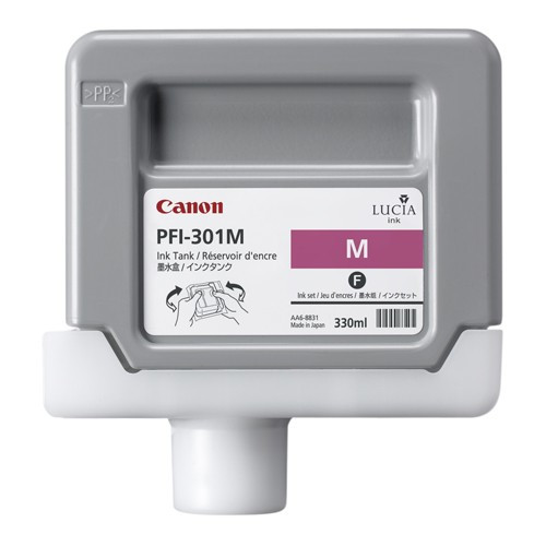 Canon PFI-301M magenta ink cartridge (original Canon) 1488B001 018286 - 1