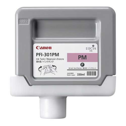 Canon PFI-301PM photo magenta ink cartridge (original Canon) 1491B001 018292 - 1