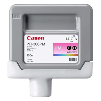 Canon PFI-306PM photo magenta ink cartridge (original) 6662B001 018862 - 1