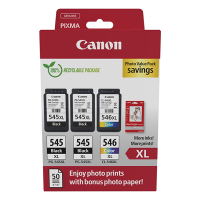 Canon PG-545XLx2/CL-546XL photo value pack (original Canon) 8286B015 132266