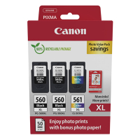 Canon PG-560XLx2/CL-561XL photo value pack (original Canon) 3712C012 132260