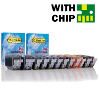 Canon PGI-520BK/CLI-521BK/C/M/Y/GY ink cartridge 12-pack (123ink version)  127117