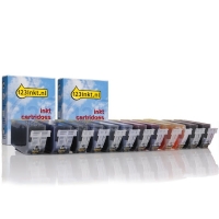 Canon PGI-520BK + CLI-521BK/C/M/Y/GY ink cartridge without chip 12-pack (123ink version)