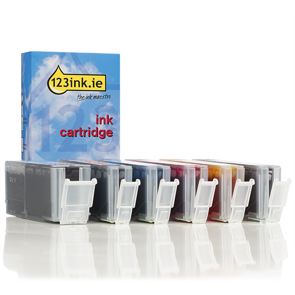 Canon PGI-550PGBK XL / CLI-551BK/C/M/Y/G XL ink cartridge 6-pack (123ink version)  127158 - 1